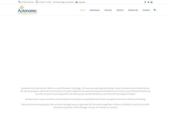 Site using Baqend plugin