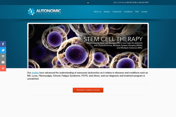 Site using Testimonial Basics plugin