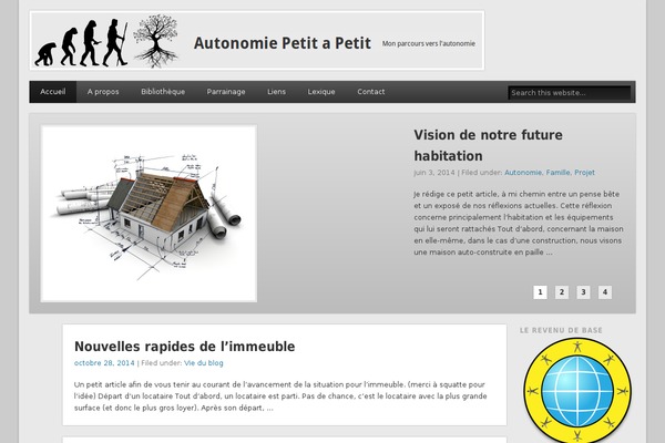 Esplanade theme site design template sample