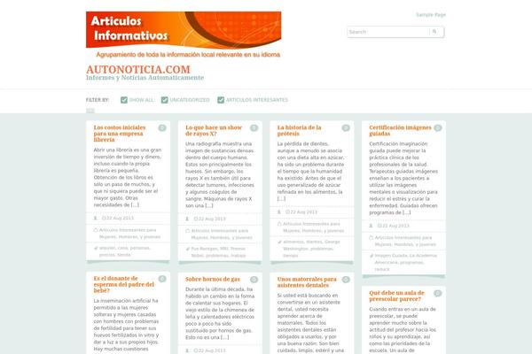 Sampression Lite theme site design template sample