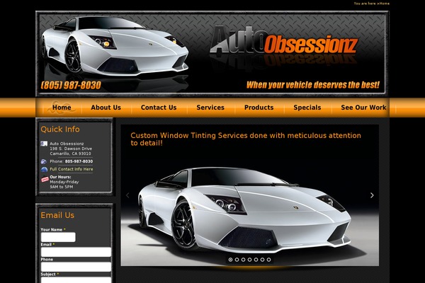 Altra theme site design template sample