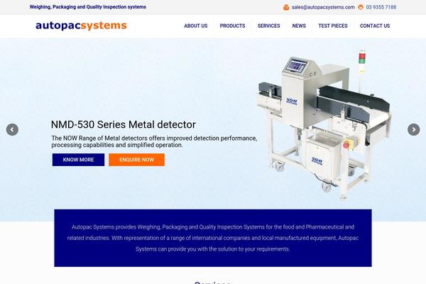 BeTheme Child theme site design template sample