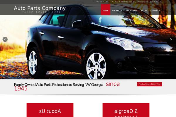 Automotive Car Dealership Business WordPress Theme theme site design template sample