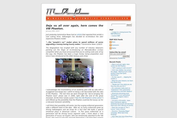 Default theme site design template sample
