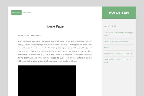 Lontano theme site design template sample