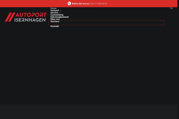 autoport-isernhagen.de site used Webexperten