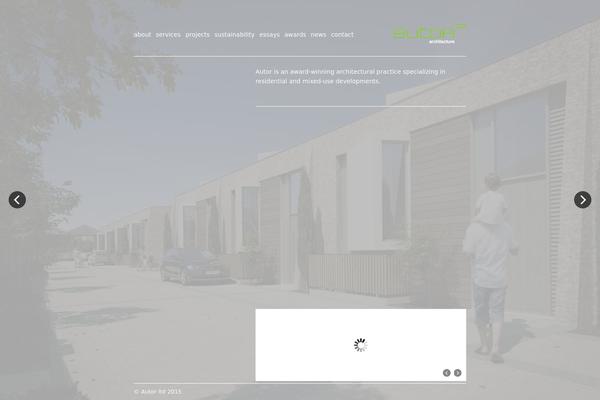 autorarchitecture.com site used Autor
