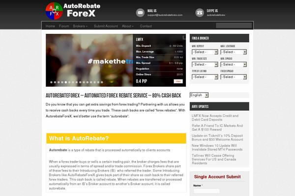 avenue theme site design template sample