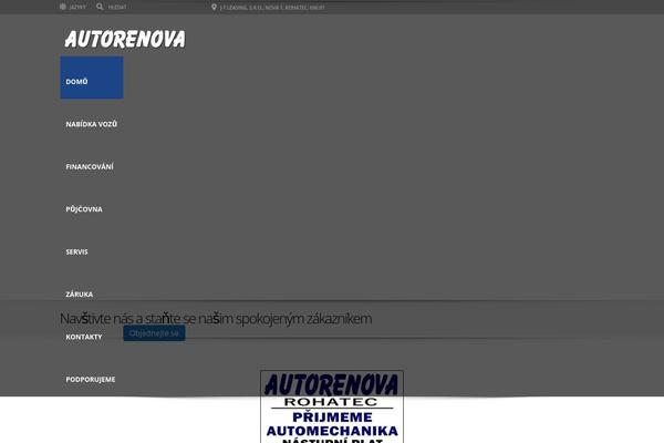 Automotive Child theme site design template sample