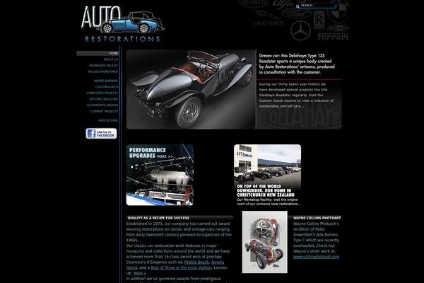 Zoom theme site design template sample