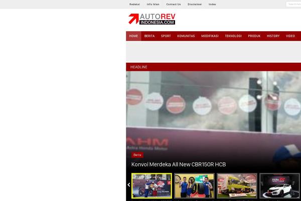 Wpberita theme site design template sample