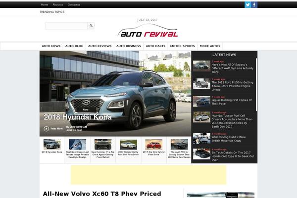 autorevival.com site used Daily Magazine