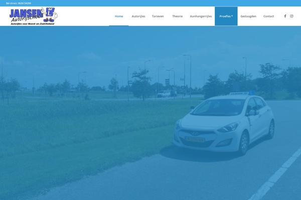 Enfold theme site design template sample