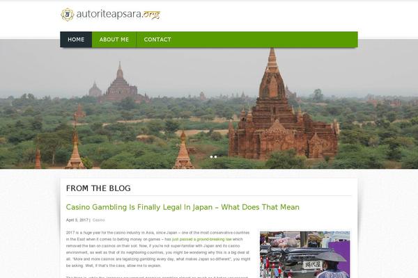SKT Bizness theme site design template sample
