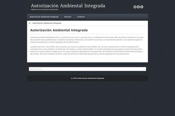 autorizacionambientalintegrada.info site used Assets