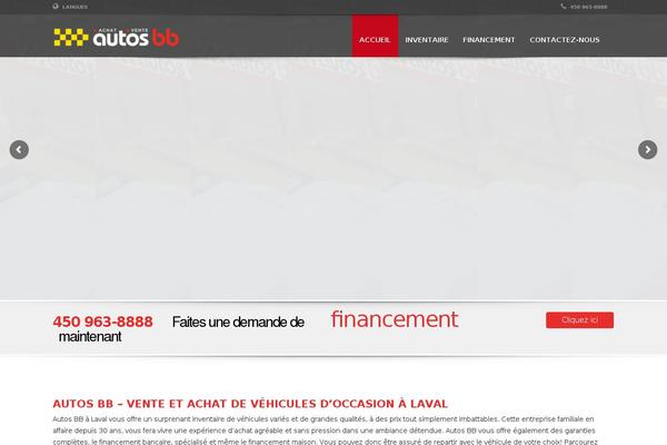 Automotive Car Dealership Business WordPress Theme theme site design template sample