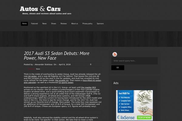 Hazen theme site design template sample