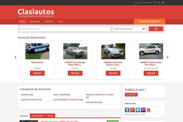 ClassiPress theme site design template sample