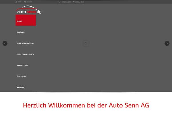 Automotive Car Dealership Business WordPress Theme theme site design template sample