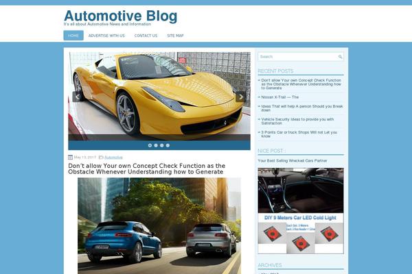 autoservicealert.com site used Septia