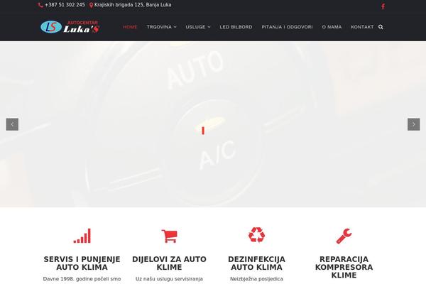 Mechanic theme site design template sample