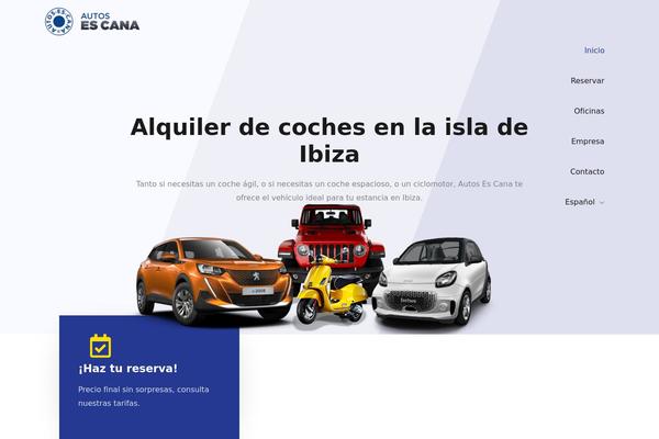 Site using Car-rental-booking-system plugin