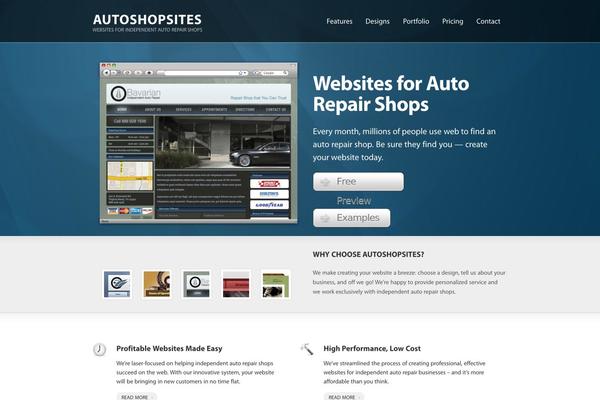 Optimize theme site design template sample