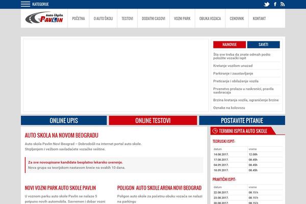 autoskolapavlin.com site used Autoskolapavlin