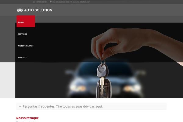 Automotive Car Dealership Business WordPress Theme theme site design template sample