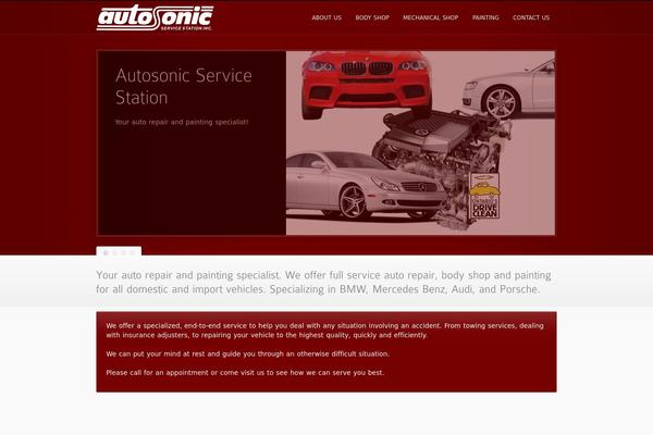Persuasion theme site design template sample