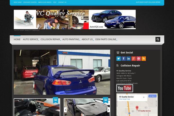 Bueno theme site design template sample