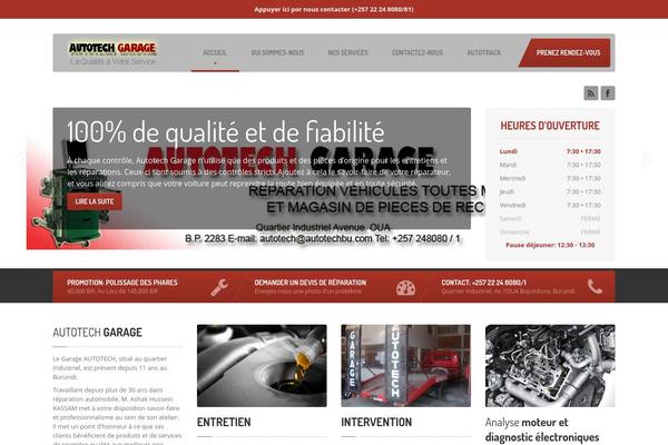 CarPress theme site design template sample