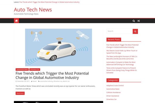 ColorMag theme site design template sample