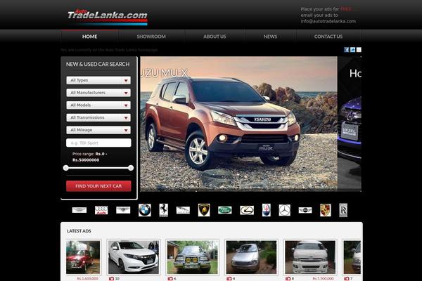 Autos-pro theme site design template sample
