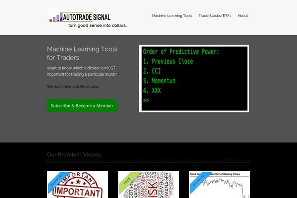 autotradesignal.com site used Subscribelytheme-v2