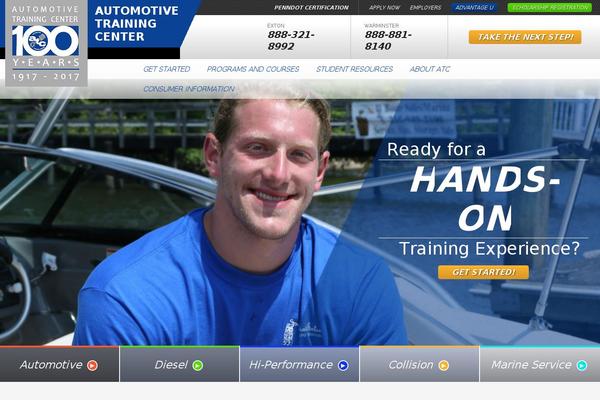 Atc theme site design template sample