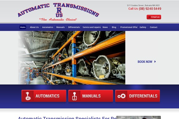 Titan theme site design template sample