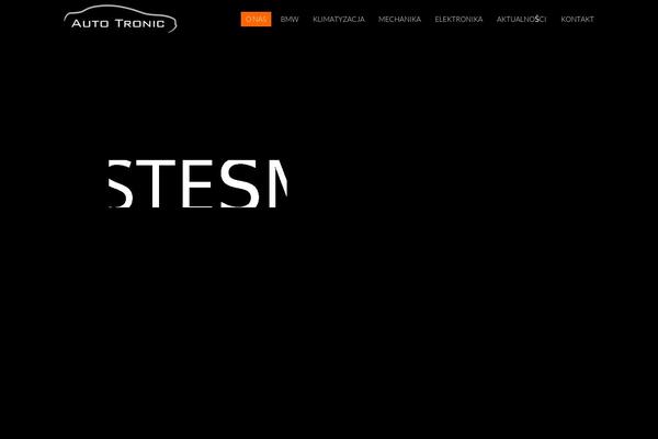 Megalith theme site design template sample