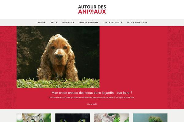 Ada theme site design template sample