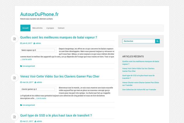 Daisy Blue theme site design template sample
