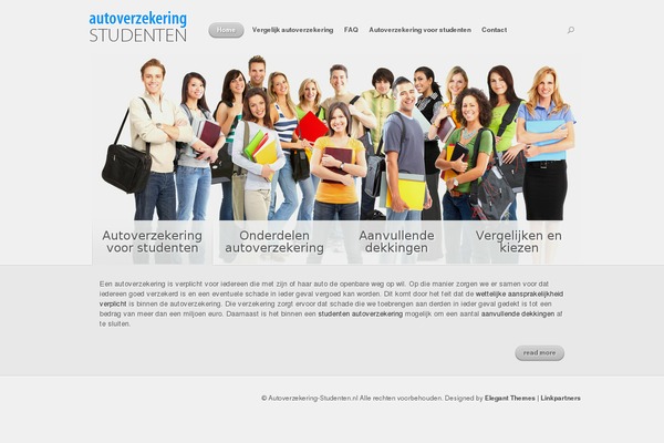 Nova theme site design template sample