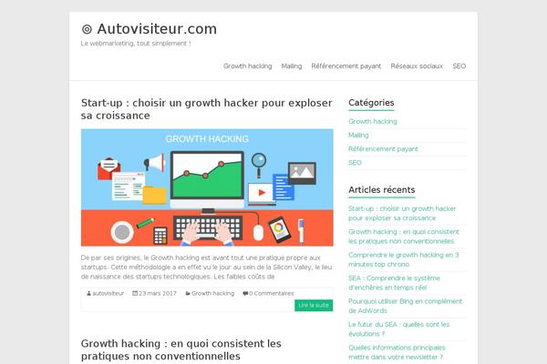 Spacious theme site design template sample