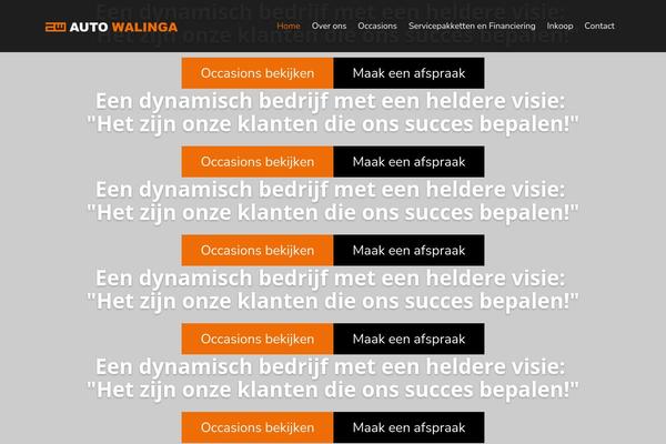 autowalinga.nl site used Walinga