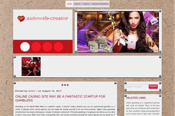 Discussion theme site design template sample