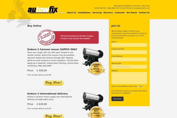 autowfixstore.com site used Nvs