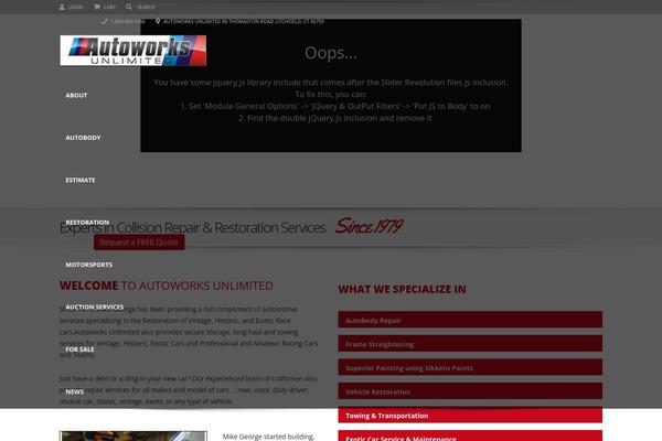 Site using Automotive plugin