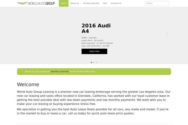 autograph-bs theme websites examples