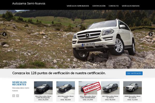 Automotive Car Dealership Business WordPress Theme theme site design template sample