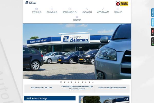 Site using jQuery Colorbox plugin