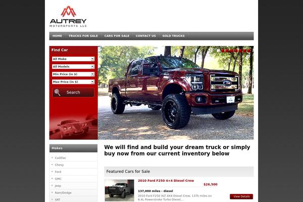 Automobile theme site design template sample